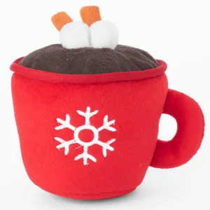 ZippyPaws Holiday Hot Cocoa Dog Toy